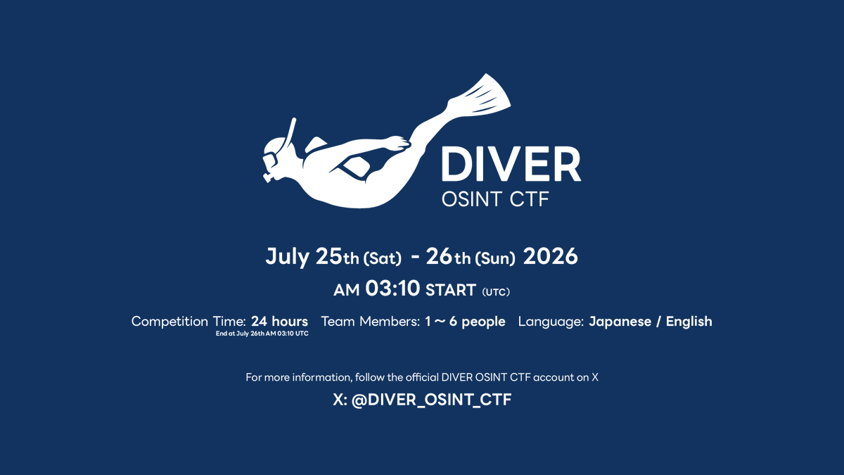 DIVER OSINT CTF tweet media