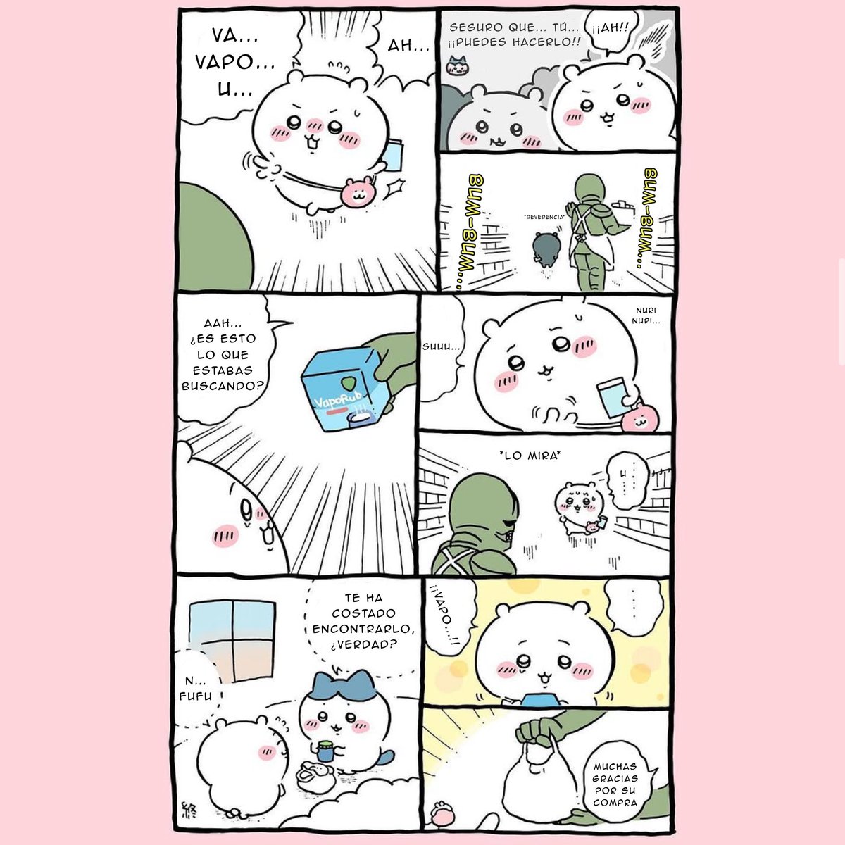 Chiikawa en español tweet media