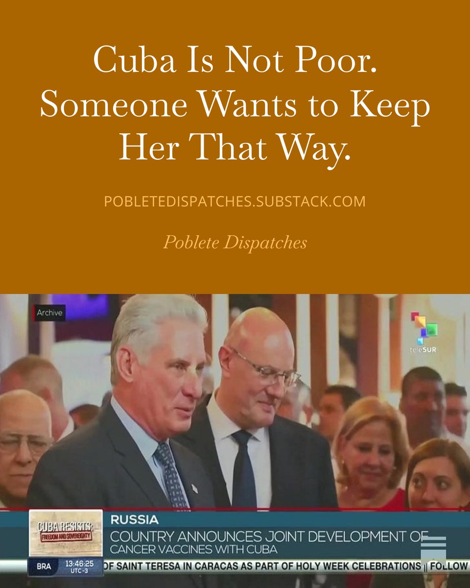 JasonPoblete's tweet image. The best way to help the Cuban people is to focus on America and Americans first.  The political future of Cuba is up to the Cuban people, not us.  #Cuba #property #AmericaFirst