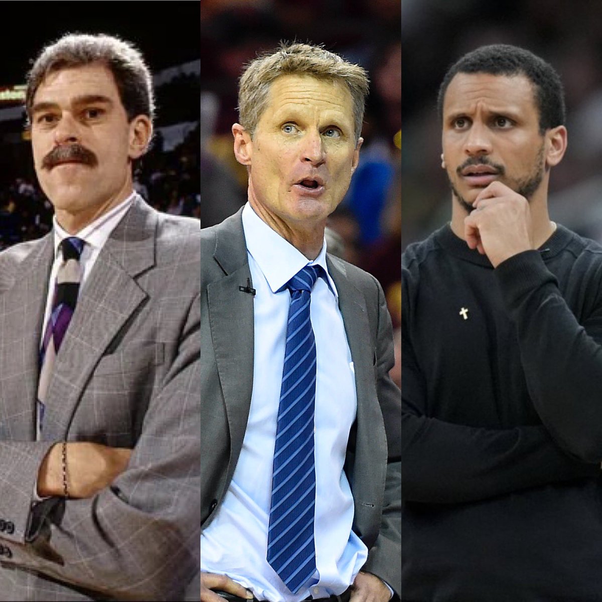 DanKelleySports's tweet photo. In the history of the NBA, only 3 people have won 55 or more games in each of their first 4 seasons as a head coach:
• Phil Jackson, Chicago Bulls
• Steve Kerr, Golden State Warriors
• Joe Mazzulla, Boston Celtics
#DifferentHere #Celtics #JoeMazzulla #PhilJackson #SteveKerr https://t.co/yx9amfMEjp