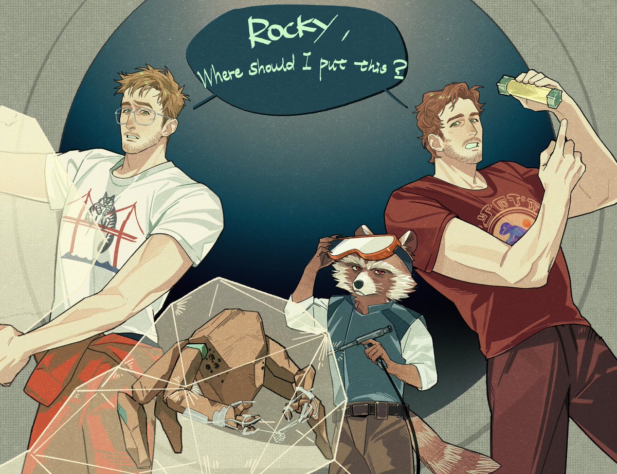 We've got two Rockys
#GuardiansoftheGalaxy
#ProjectHailMary