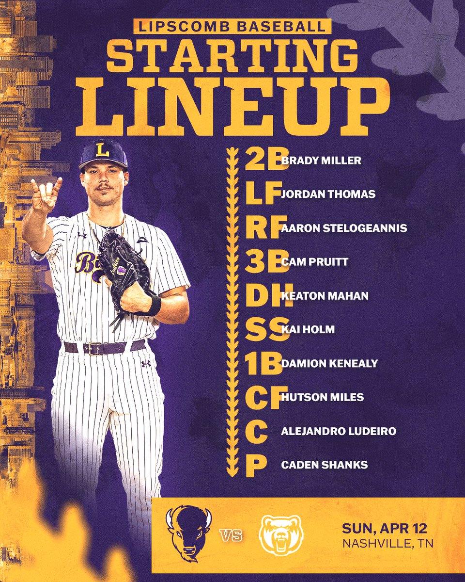 Lipscomb Baseball tweet media