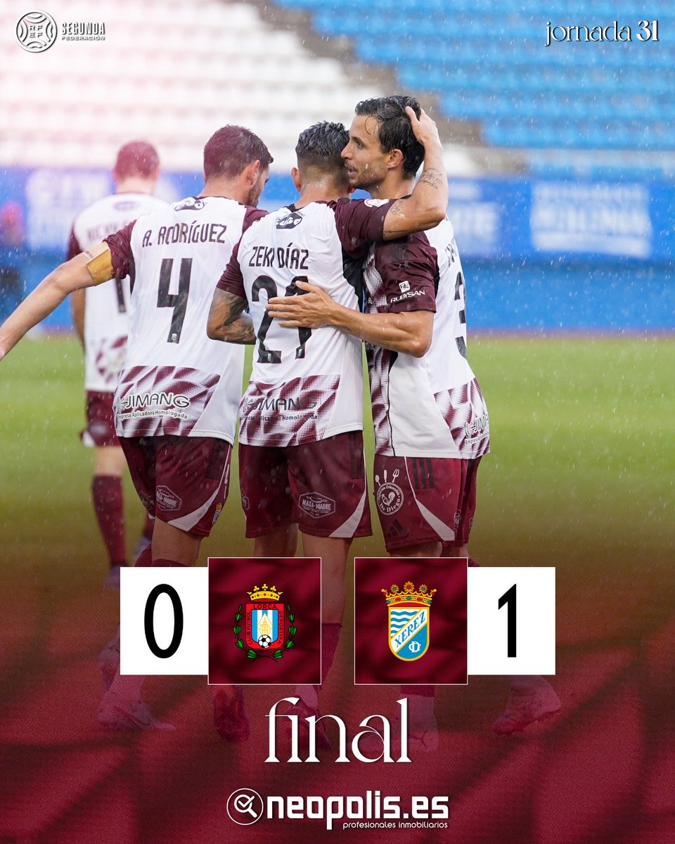 ⏱️ 90'+ | ¡FINAAAL DEL PARTIDO EN LORCA! ¡VAMOS XEREZ!

📻 youtube.com/live/lg1wIjFyL…

🔵 0️⃣-1️⃣ ❤️ #LorcaXerez
