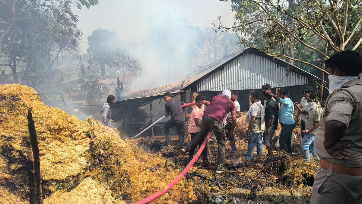 Siddharthnagar Fire & Emergency Services tweet media