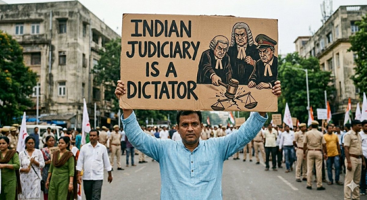 BA***RD JUDGES IN INDIAN COURTS ARE BEHAVING AS DICTATORS. TIME HAS COME TO TEAR APART THEIR ORDERS AND THROWN ON THEIR FACES RIGHT INSIDE THE COURT ROOMS. JUDICIARY IS THE BLOODY TRAITOR OF THIS COUNTRY. IT HAS ALWAYS TROUBLED INNOCENT MEN UNDER THE DEBRIS OF OBSOLETE LAWS...