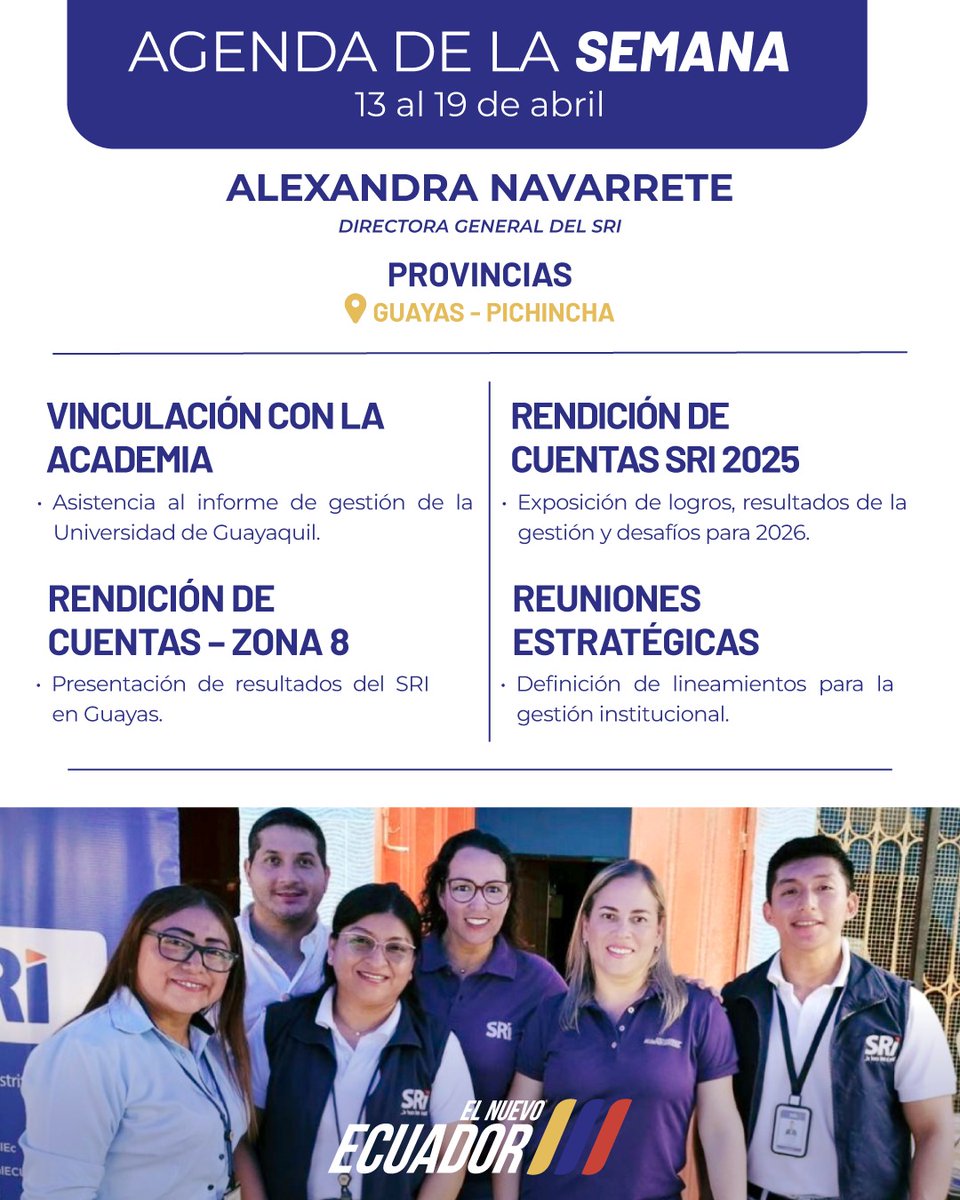 SRI Ecuador tweet media