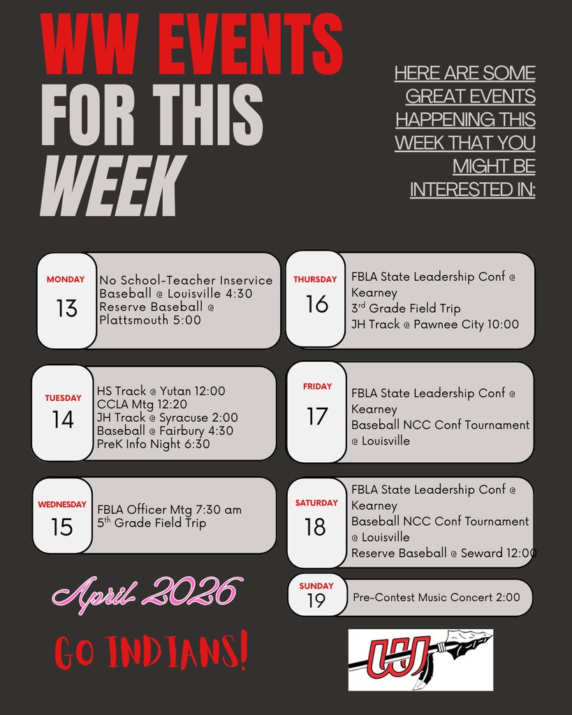 Another busy week for the Indians #wwpride