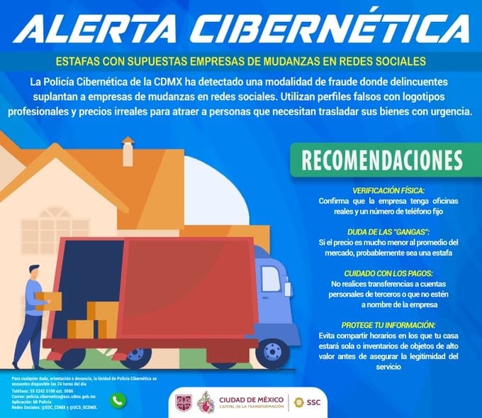 OVIALCDMX's tweet image. #AlertaCibernética | La #SSC de la #CiudadDeMéxico, a través de la Unidad de #PolicíaCibernética, alerta a los usuarios de la red pública de internet por ciberdelincuentes que aprovechan redes sociales y plataformas digitales, para ejecutar fraudes sofisticados, en este caso