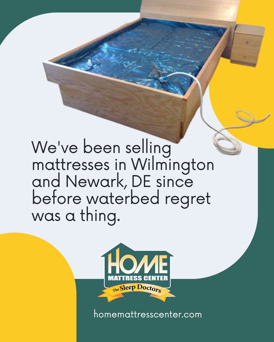 We've been selling mattresses in Wilmington since before waterbed regret was a thing. 
50+ years of helping Delaware families sleep better (and helping them forget their questionable bedding choices)