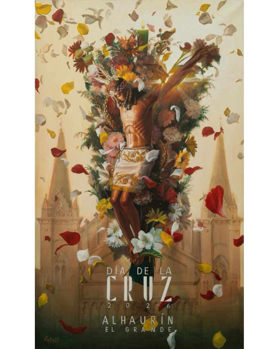 Santa_VeraCruz's tweet photo. Cartel del Día de la Cruz 2026.

Obra de D. David Gómez López.

#VeraCruzALH
#CofradiasMLG https://t.co/Uk9EXiTcTL