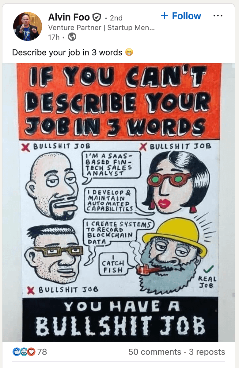 LinkedIn Lunatics tweet media