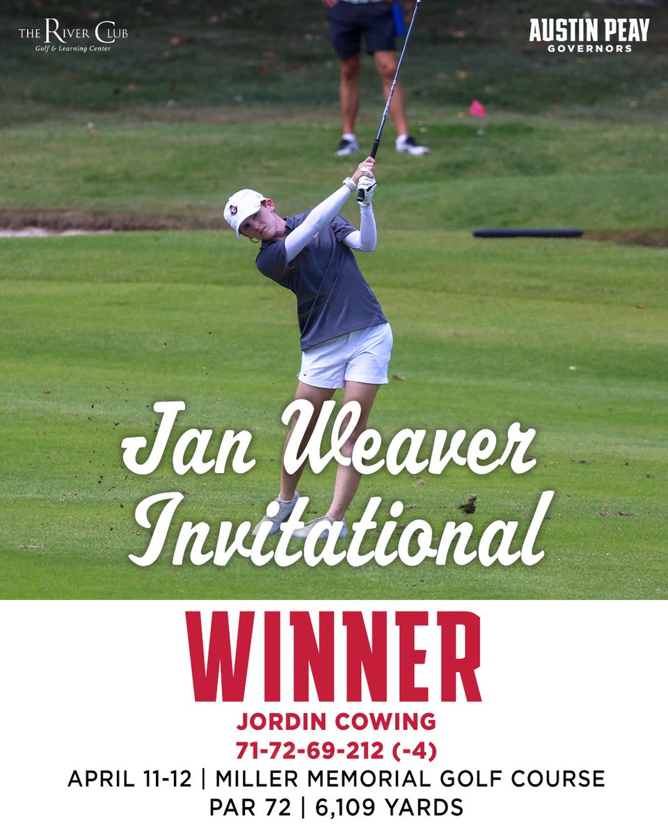 Austin Peay Women's Golf tweet media