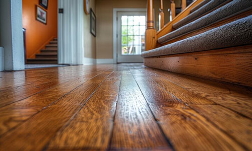 IndigoFlooring's tweet image. First impressions count! Transform your hallway with sleek hardwood floors for that perfect combo of style and durability, or choose one of these alternatives: 🛠️ #FlooringIdeas #HardwoodFlooring #ContemporaryHomes bit.ly/4f0sGmm