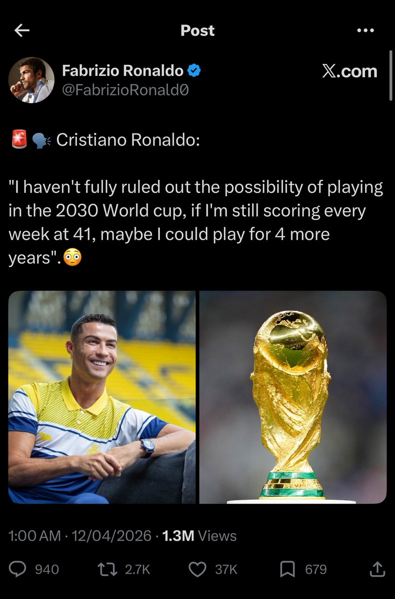 The CR7 Timeline. tweet media