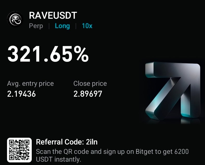 $rave coinde guzel yerden hype trenine bindik ama erken indim gibi oldu. Bu kadar riskli bir coinde cok durmak icin celik gibi irade lazim:) aldığımız kar cebe yetiyor diyelim. $rave coinde nasil bir boşaltma olacak cok merak ediyorum.