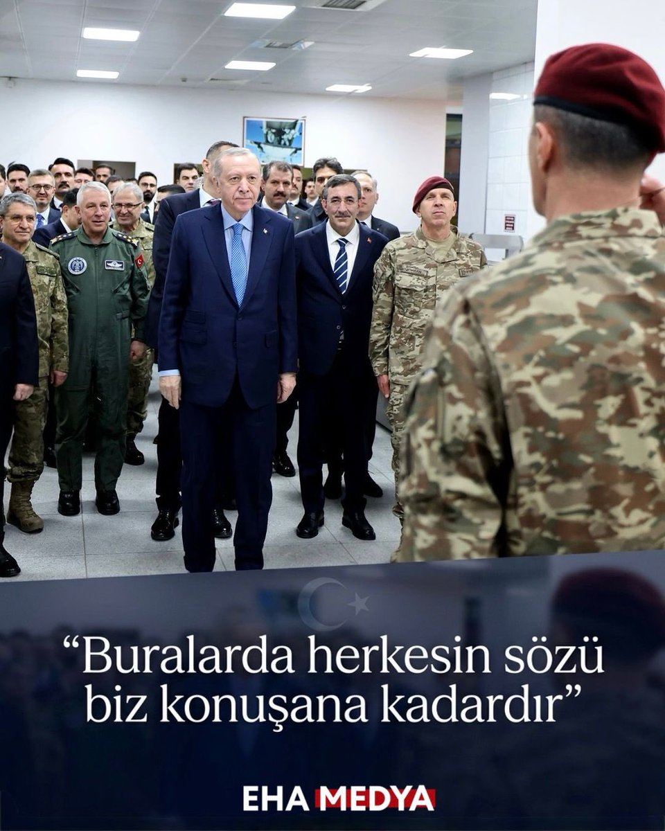 eha_medya's tweet photo. 🔴 Soykırımcı Netanyahu ve Katz'ın Cumhurbaşkanı Erdoğan'ı hedef alan sözlerinin ardından, Milli Savunma Bakanlığından cevap geldi:

▪️Buralarda herkesin sözü biz konuşana kadardır... 
Tarih iyi bilir. 🇹🇷 https://t.co/OKMNU9Y1WK