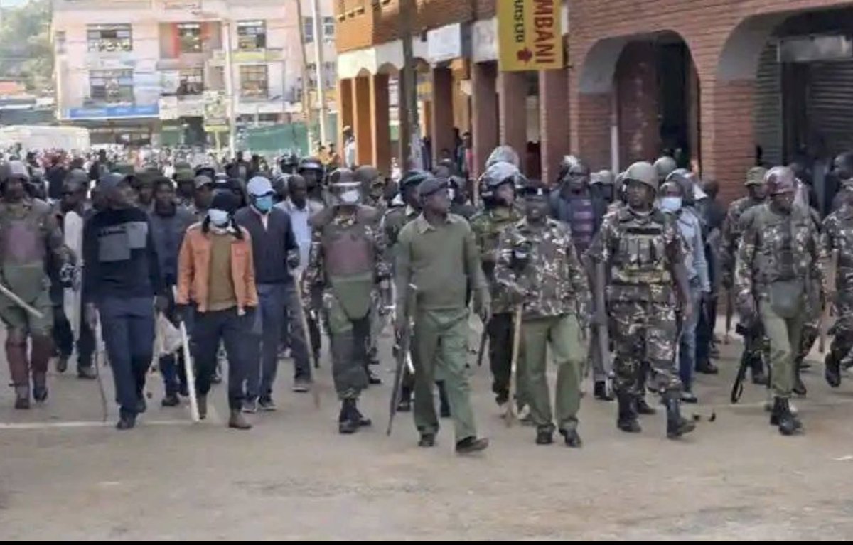 kinyuaj's tweet photo. @citizentvkenya @KoinangeJeff @OBurrows  isn’t it ironic hearing Kipchumba Murkomen speak against “goons”? Because not too long ago, many of us watched those same so-called goons seemingly operating side by side with police during the Gen Z protests in Kenya. https://t.co/27ekxJAr5V