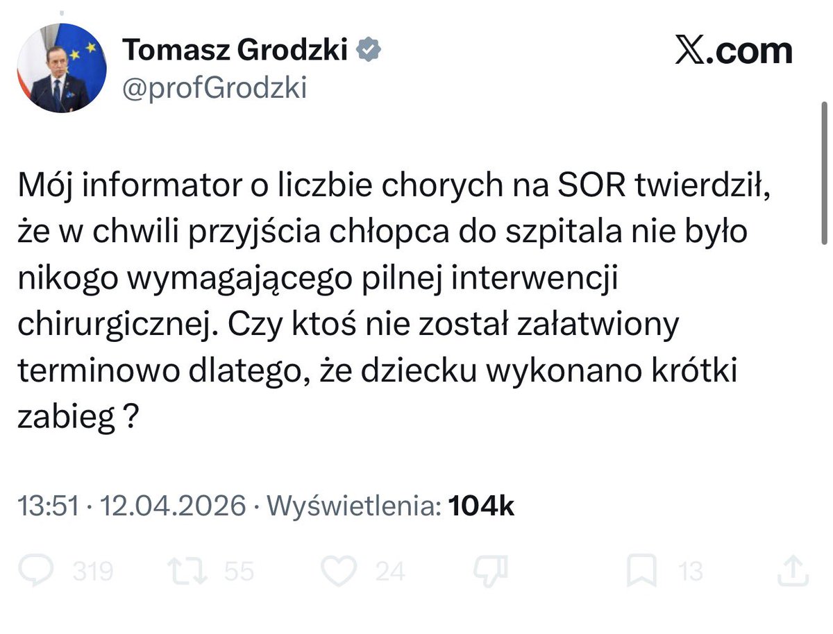 Dariusz Matecki tweet media