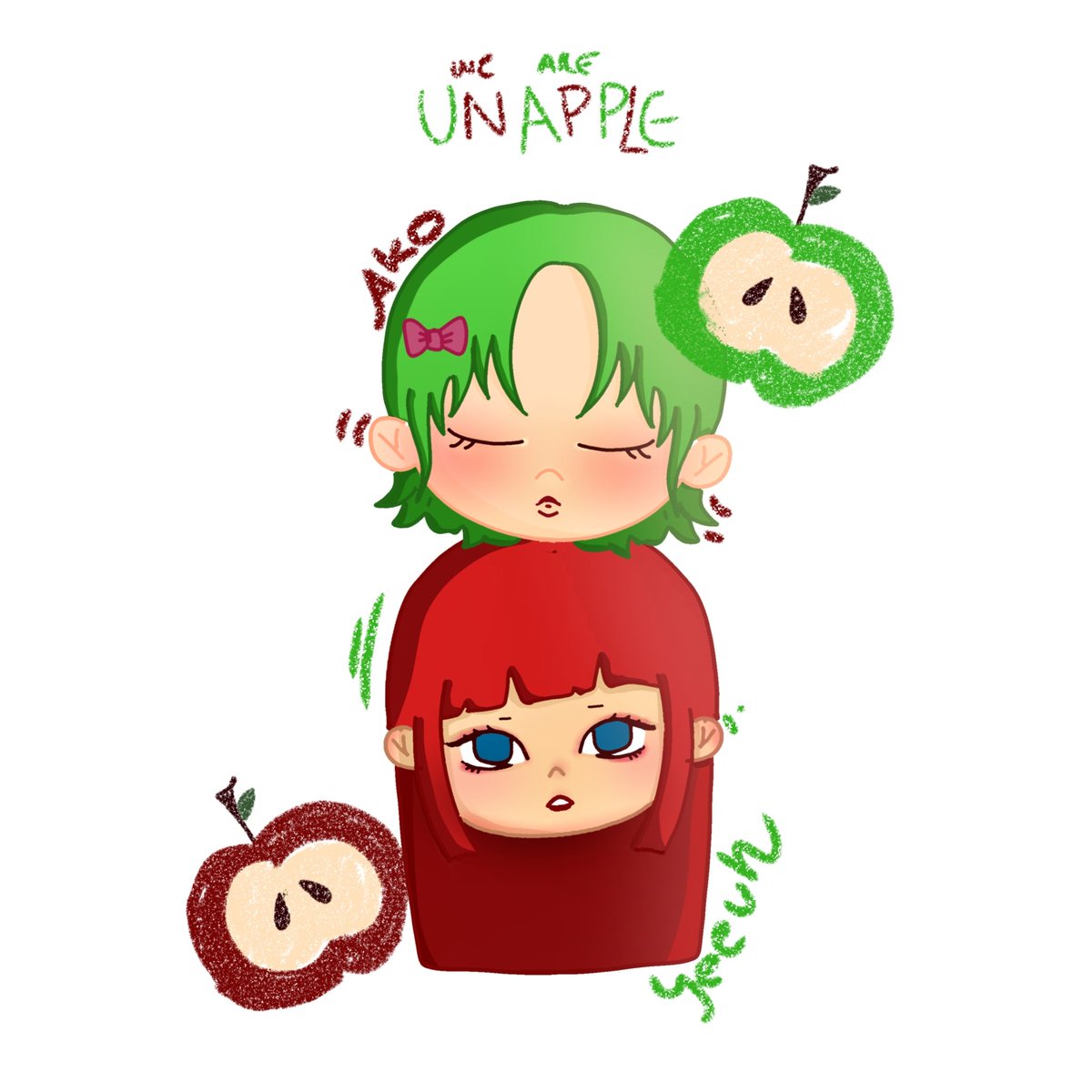 kounk8ako's tweet photo. 🍎UNAPPLE🍏 #yeeun #ako #unchild https://t.co/rFkIgjN9zq