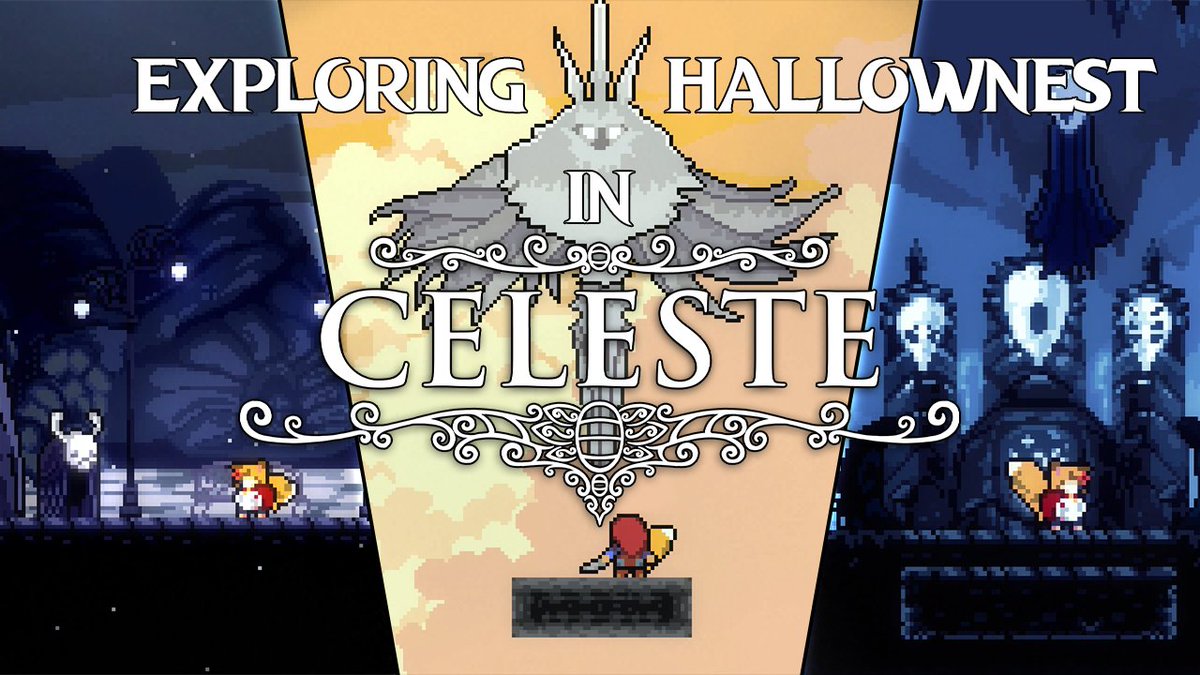 ParrotDash's tweet photo. Someone basically created the entirety of hollow knight in Celeste with new lore, custom upgrades and boss fights and its so cool!

I just released a video on my full playthrough of it go check it out !
https://t.co/s1znq17Bcx https://t.co/VMksD5HrjA