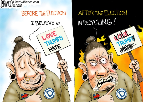 The left still loves to hate