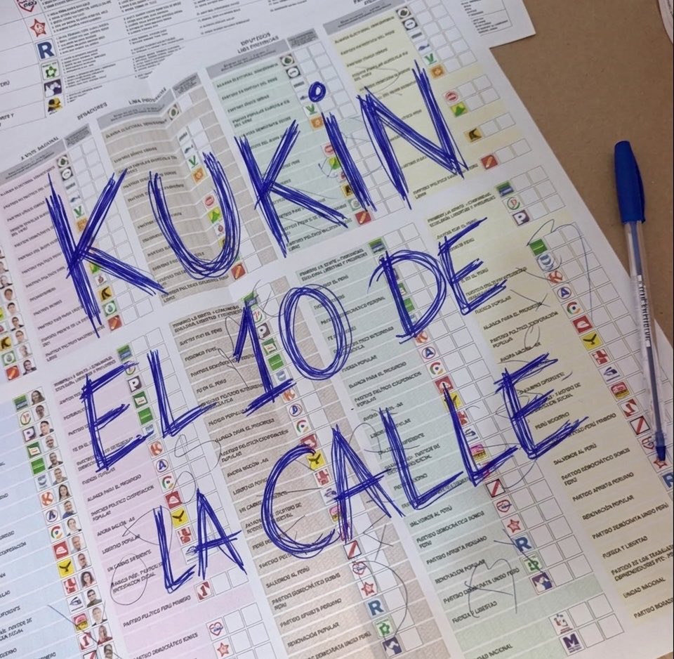 casbatv's tweet photo. Voto responsable (?) https://t.co/RYA7ggIdVu
