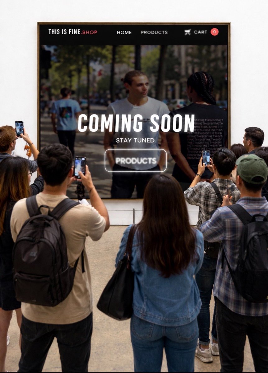 … 🔥 

<a href="/ThisIsFineShop/">THIS IS FINE - SHOP</a> 👀