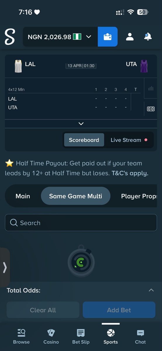slorvyn's tweet photo. Why is @Stake not showing player props for NBA games today? https://t.co/M8izgrGeuu