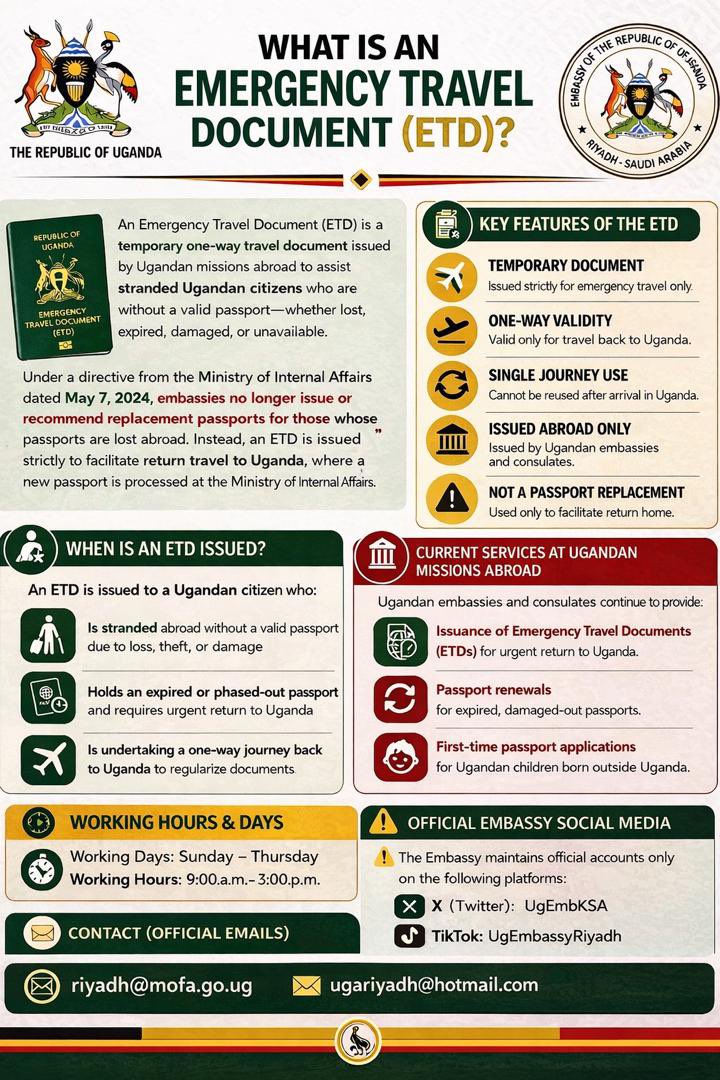 Uganda Embassy | Riyadh tweet media