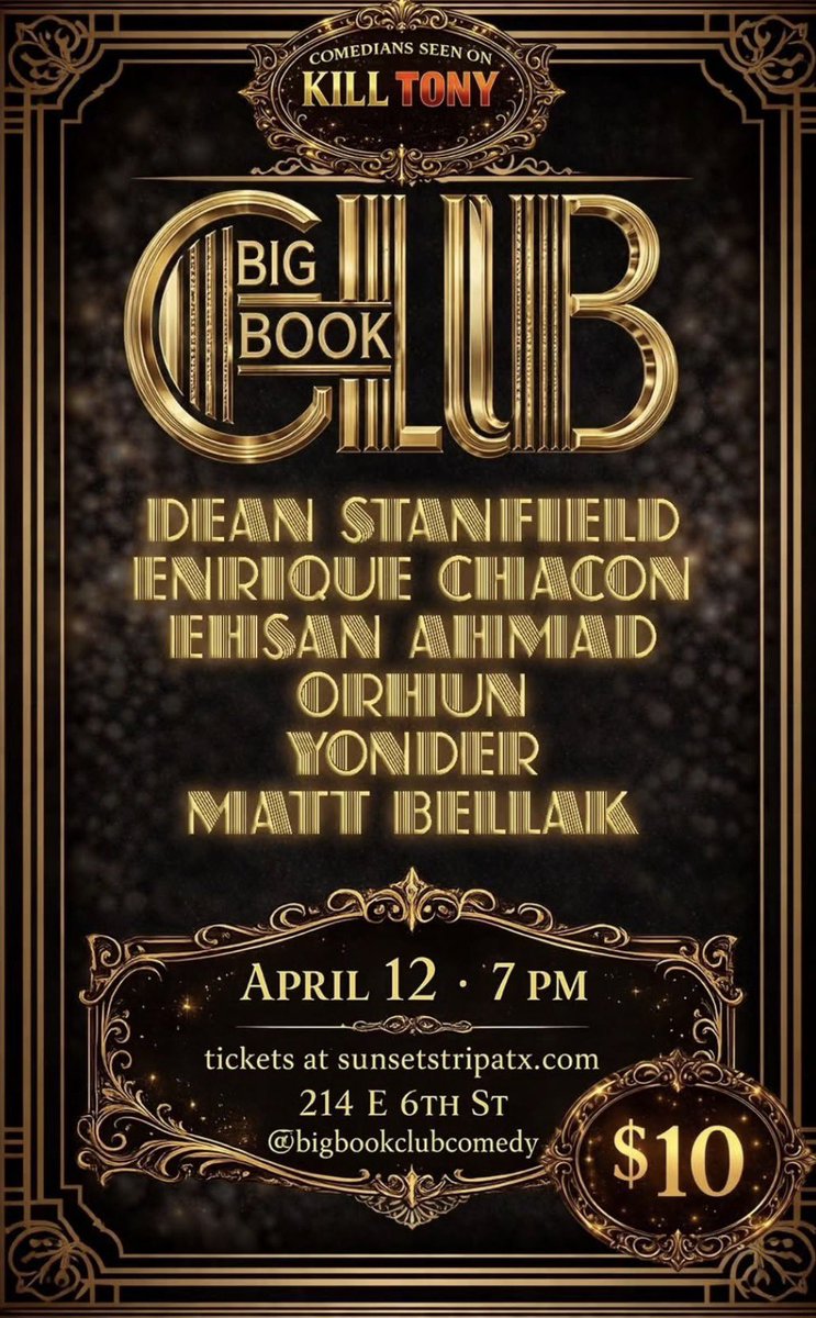 Sunset Strip Comedy Austin tweet media