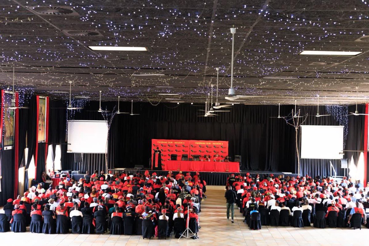 MTshwaku's tweet image. The President and Commander in Chief Julius Malema, visiting branches on a sub regional level all over Gauteng. 

#RegisterToVoteEFF  In The 2026 Local Government Elections On The Following Link: registertovoteeff.org.za