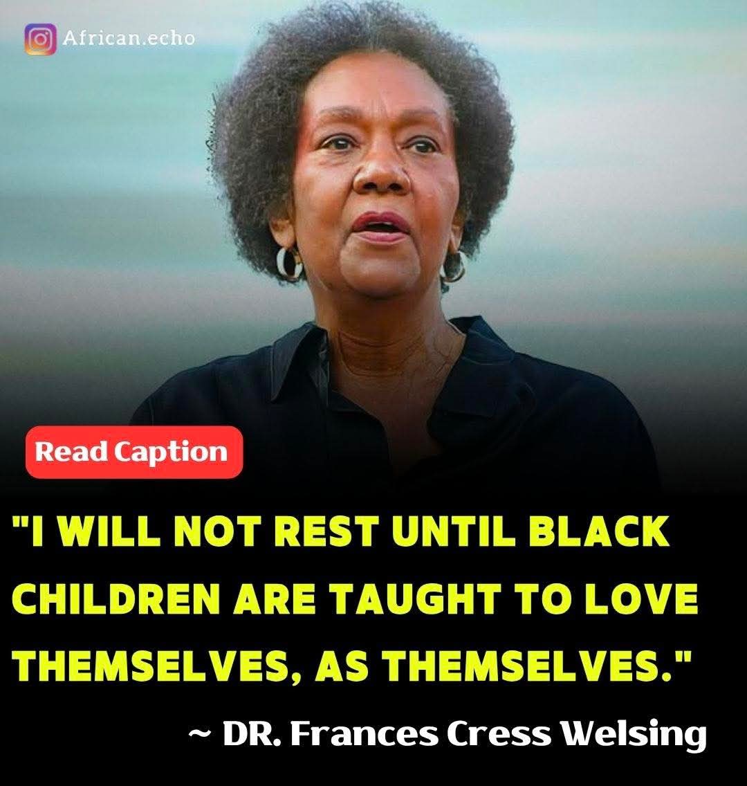 Thank you for your work Dr. Welsing