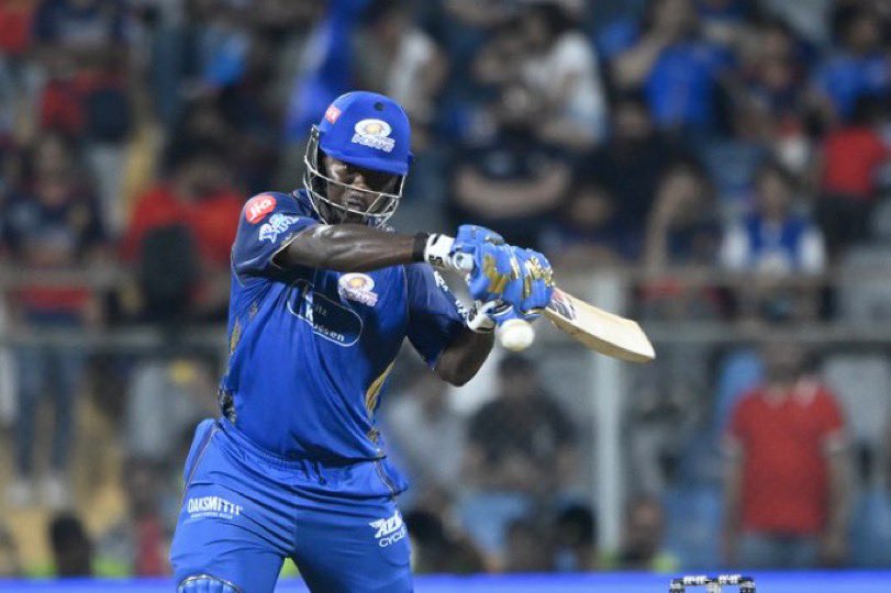 MIPaltanFamily's tweet photo. 71(31)* from Sherfane Rutherford 🐐

Great innings but our bowling &amp; top order messed it up. 
#MIvsRCB https://t.co/0Jad5gA2GN
