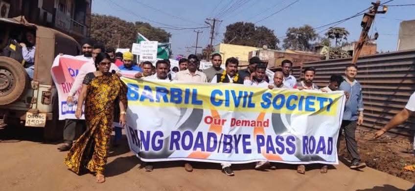 BarbilCS's tweet image. Warm #welcome &amp;amp; sincere #thanks to Hon’ble CM @MohanMOdisha ji for laying the foundation stone of the long‑awaited #Barbil Bypass #RingRoad, a vital growth #infrastructure for #mining &amp;amp; #steel industries, boosting regional connectivity &amp;amp; prosperity. #Odisha @DistAdmKeonjhar