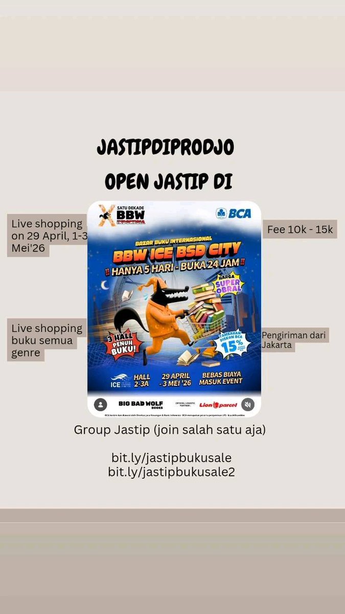 Anis ♡ jastip buku jastip comifuro CF22 @ after dm tweet media