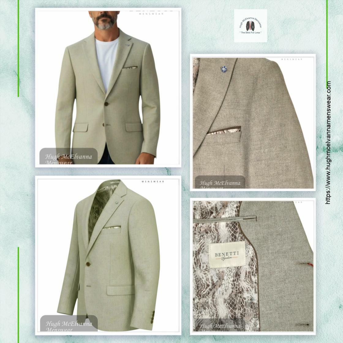 MenswearKeady's tweet image. Elevate your wardrobe with the Benetti Pisa Stone Wool Rich Jacket for just £180.00. Unmatched style and comfort await you. #MensFashion #QualityCraftsmanship

Shop Now hughmcelvannamenswear.com/products/benet…