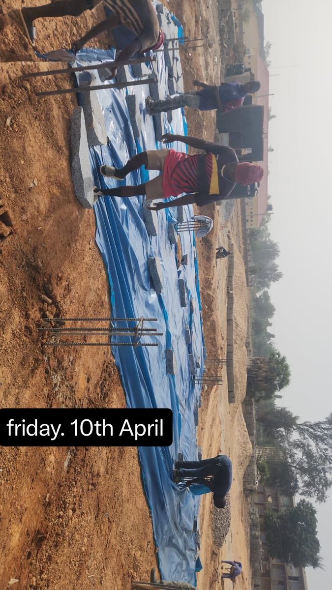 kabirLM's tweet image. #Construction Site Progress

From Friday 10th April 2026 to Sun 11th April 2026 (that’s 48hrs site progress)

Engage a professional today,
we don’t build discriminately..we plan, organise, coordinate, manage and execute your project professionally.
 
build right and engage a