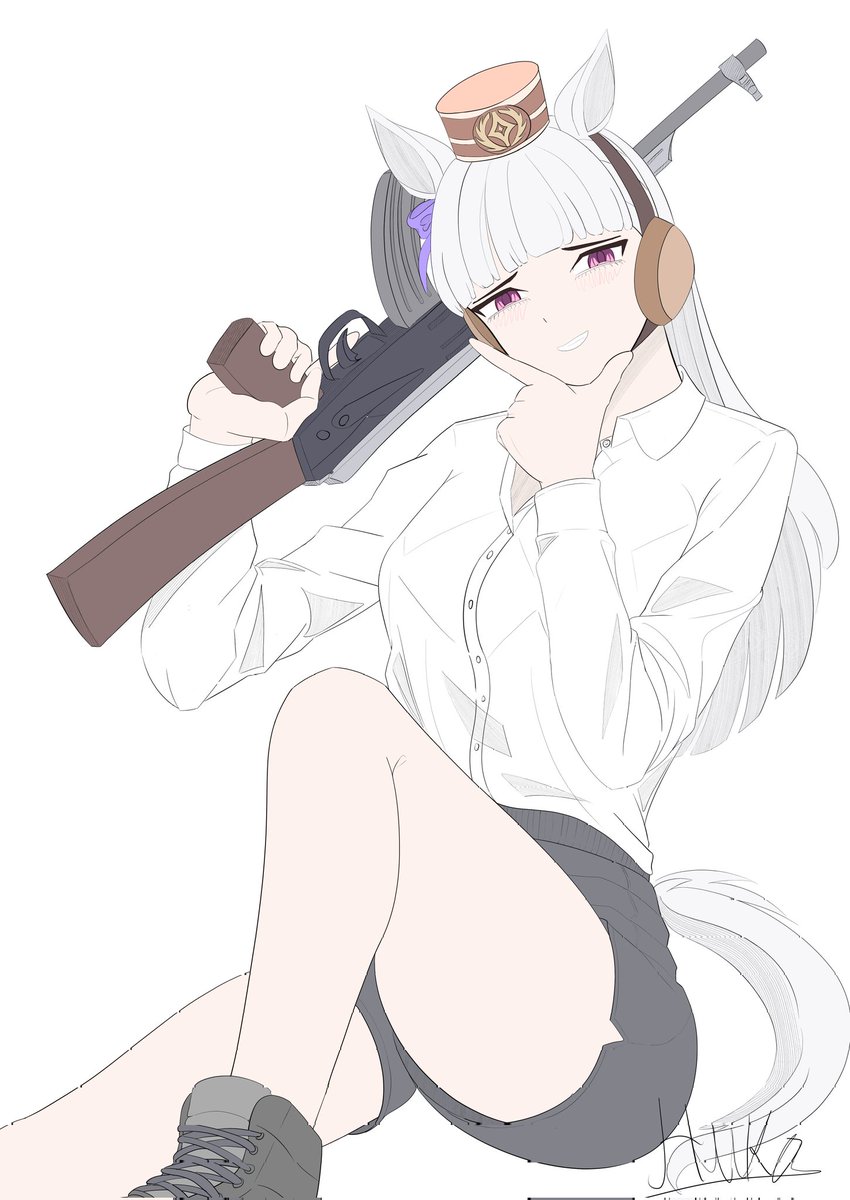 Gold ship 
#umamusume #umamusumeprettyderby #ウマ娘 #ゴールドシップ #goldship