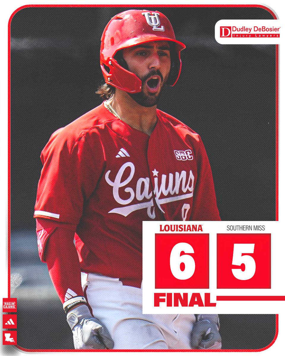 Louisiana Ragin’ Cajuns® Baseball tweet media