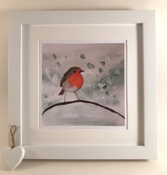 amazingraceart's tweet image. ❤️Cute wee Robin original art print #earlybiz #MHHSBD 
etsy.com/uk/listing/858…