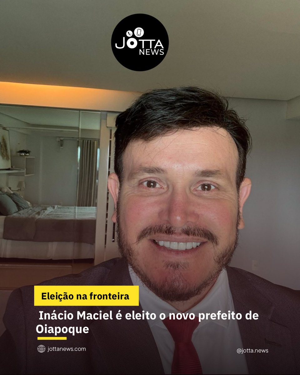 jotta_news's tweet photo. Delegado Inácio é eleito prefeito do município de Oiapoque. #JottaNews https://t.co/tTjZdxOwDm