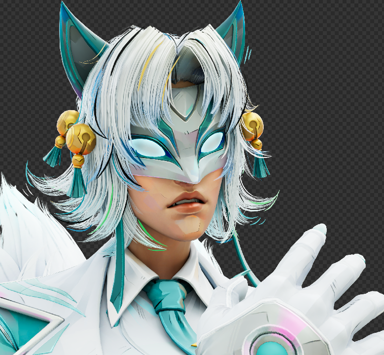 I forgot how sick 3D Marvel Rivals in Blender is tbh 🔥 [WIP] # ...