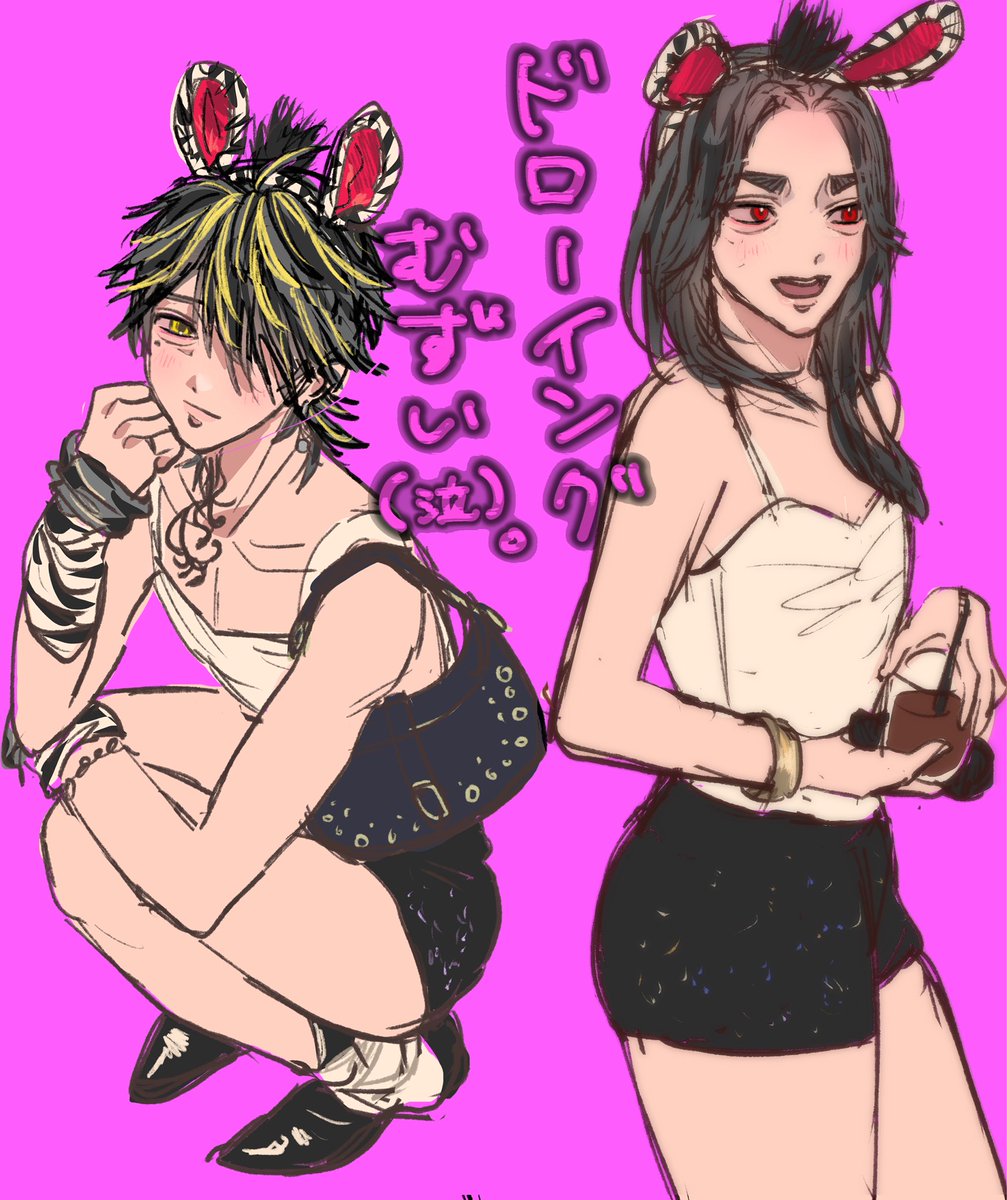 yarisugiJYOTO's tweet photo. 女装　絵の練習 https://t.co/AycUtJ2Blc