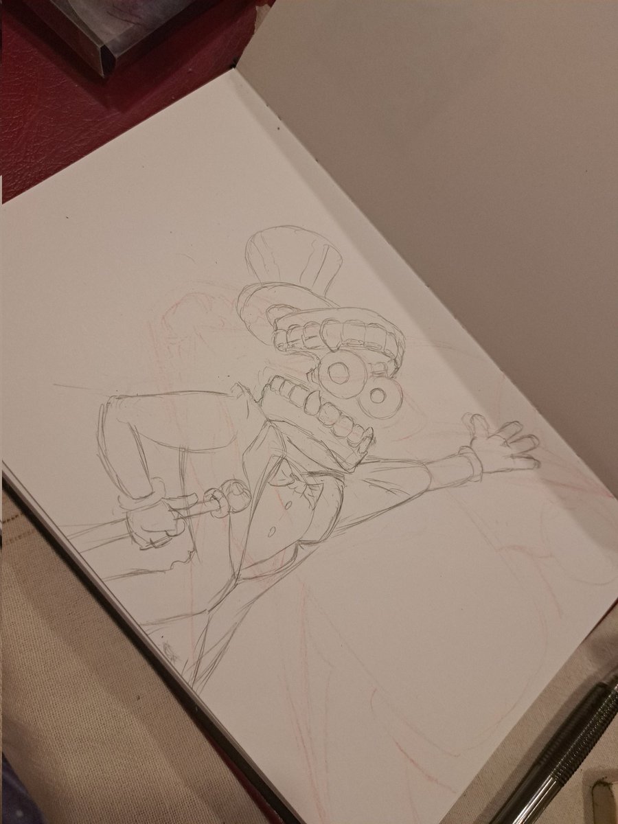 big_evi's tweet photo. Aquí hice un dibujo de este bebe incomprendido, que solo quería amor. #Caine #TADC #draw #fanart  use plumones de alcohol, espero que les guste. https://t.co/Pg0TDWXZv5