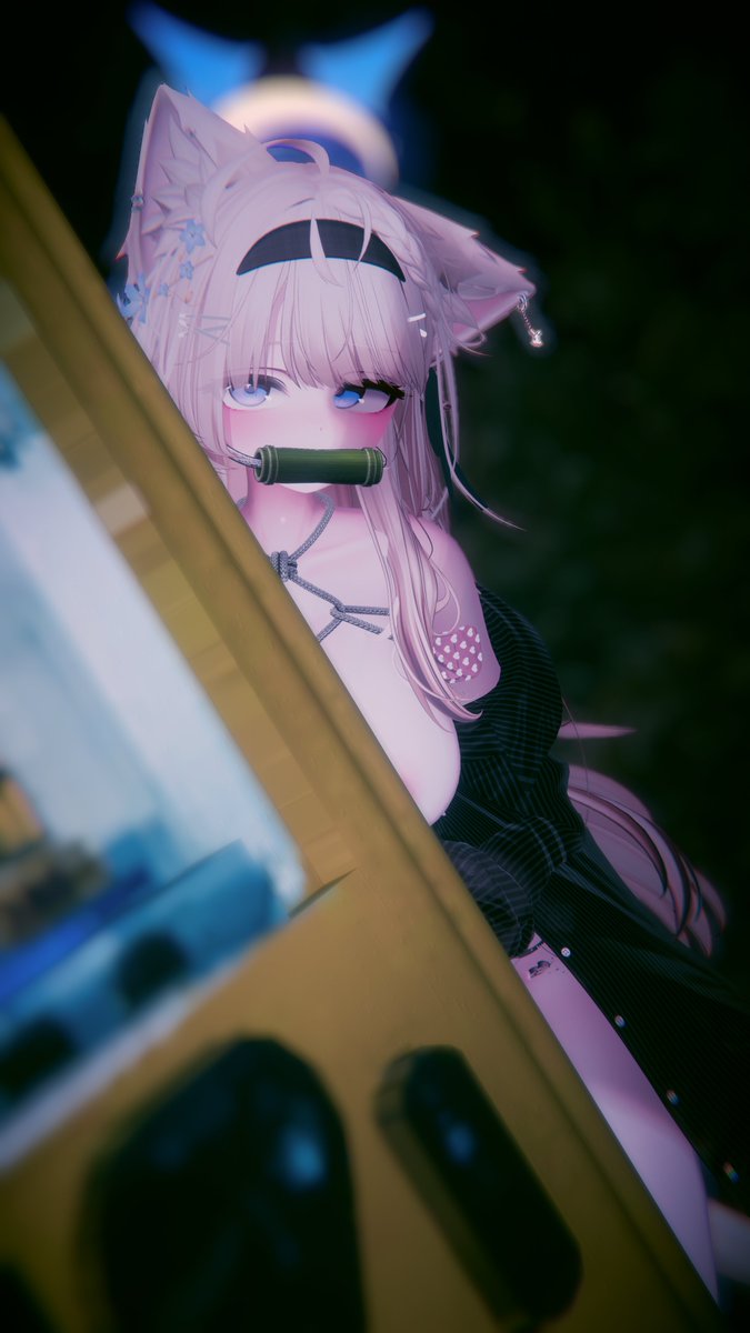 深夜の公園で
#LookVook