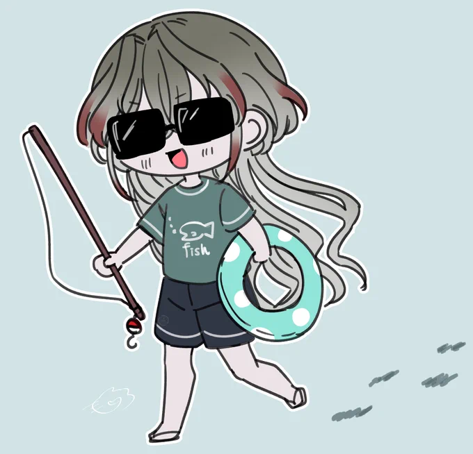 しきがく冬、誰よりも夏を楽しみそうなところある。