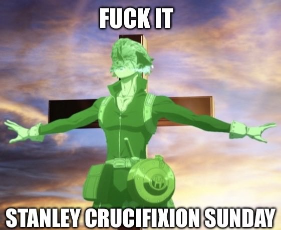 Stanley Crucifixion Sunday tweet media