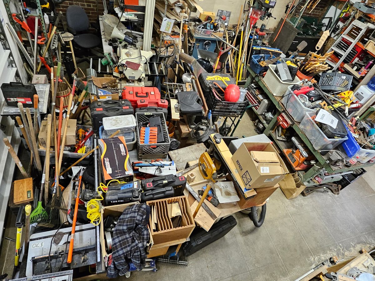 WSToolLibrary's tweet photo. Our Annual Tool Sale is coming up and we need volunteers!
Help us sort, test, and repair donated tools before the big day. It’s a great way to get involved, meet fellow tool lovers and get a sneak peek at what’s coming in.
Interested? Sign up and join us: https://t.co/bvYbcBPFTB https://t.co/j76BimVjdx