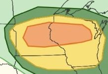 tornadorology's tweet image. Can tomorrow’s Enhanced Risk outdo last year’s Moderate Risk (4/28/25)? #tornado #wxtwitter