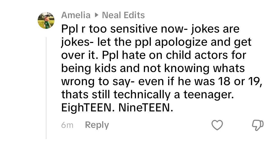 // someone asked me why i recasted will so i told them. They said he made and joke and jokes are just jokes

Like bruh his jokes were about people dying and the fact they are supporting this behavior because he was "18 or 19" is shameful.